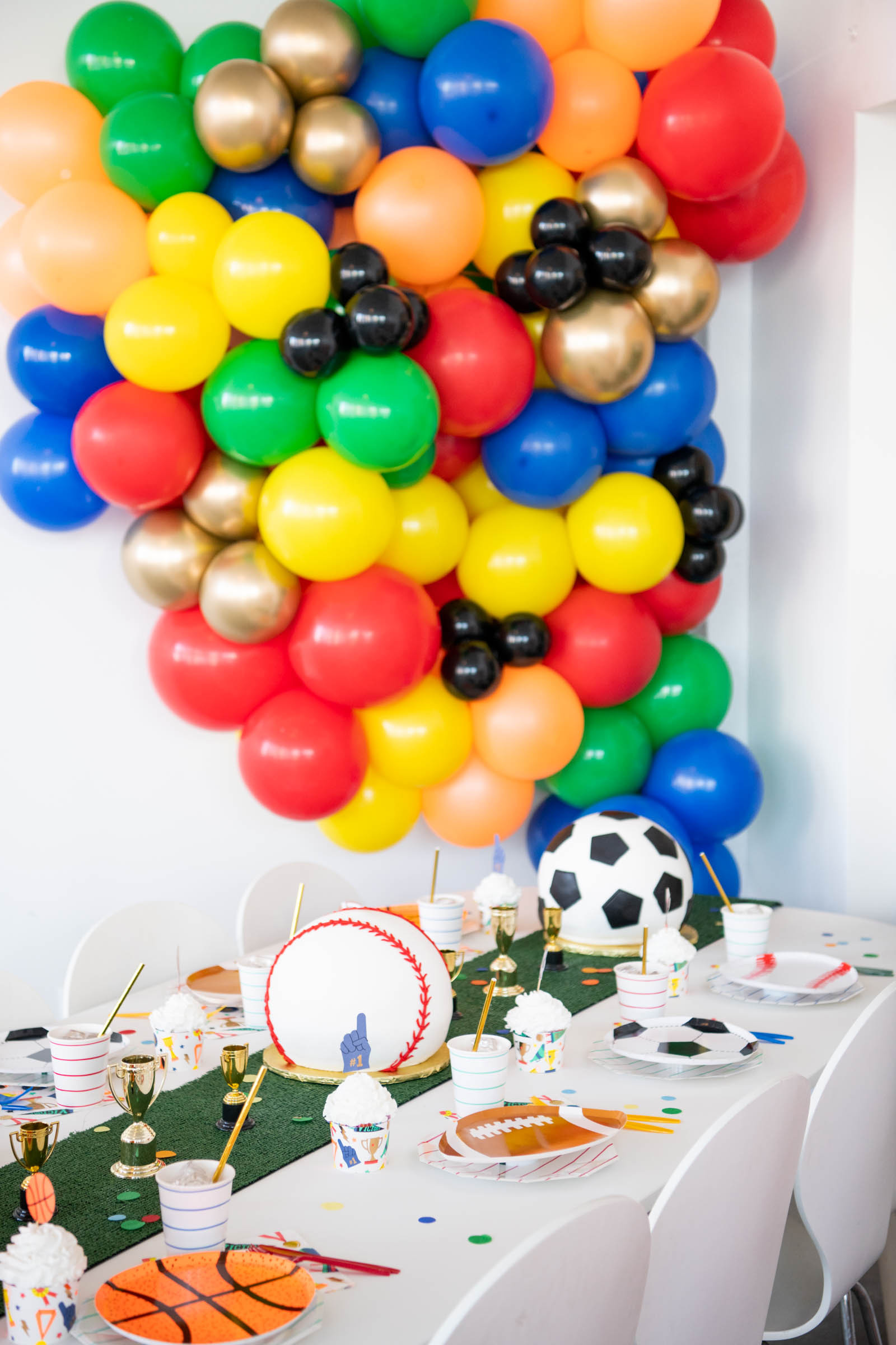 Jollity Sports Party Tablescape